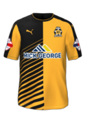 Cambridge United Home Kit