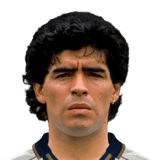 Diego Maradona FIFA 18 Custom Card Creator Face